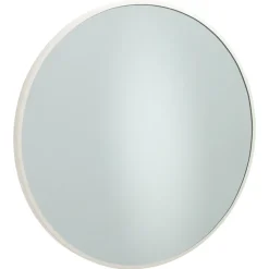Kwantum Badkameraccessoires|Spiegels*Badkamerspiegel Ø80 Cm Zand