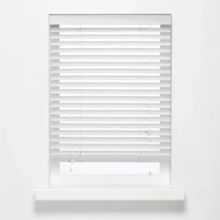 Kwantum Jaloezieën*Bamboe Jaloezie Jax Wit 140x175 Cm 140X175CM