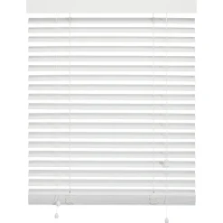 Kwantum Jaloezieën*Bamboe Jaloezie Jax Wit 140x175 Cm 140X175CM