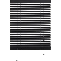 Kwantum Houten Jaloezieën*Bamboe Jaloezie Jax Zwart 80x175 Cm 080X175CM