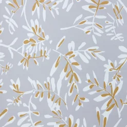 Kwantum Vliesbehang*Behang Bloss Grijs/Oker