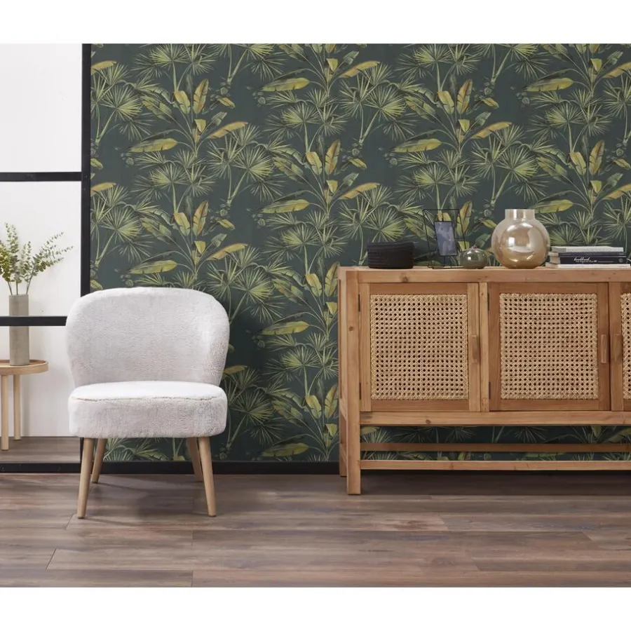 Kwantum Vliesbehang*Behang Daan Groen