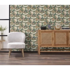 Kwantum Vliesbehang*Behang Diede Zwart