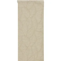 Kwantum Vliesbehang*Behang Elisa Zand