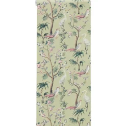 Kwantum Vliesbehang*Behang Emma Groen