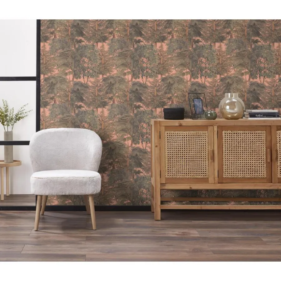 Kwantum Vliesbehang*Behang Ismene Groen