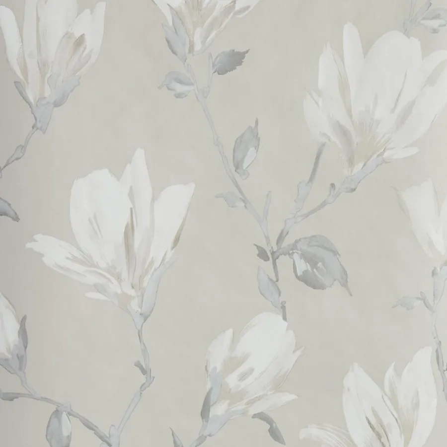 Kwantum Vliesbehang*Behang Lea Taupe