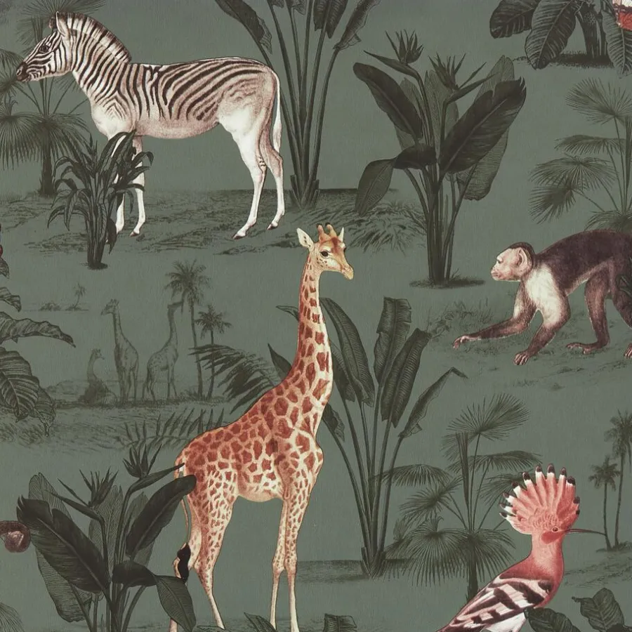 Kwantum Vliesbehang*Behang Lucas Groen