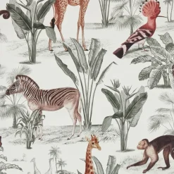 Kwantum Vliesbehang*Behang Lucas Wit