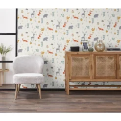 Kwantum Vliesbehang*Behang Noah