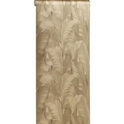 Kwantum Vliesbehang*Behang Oliva Goud