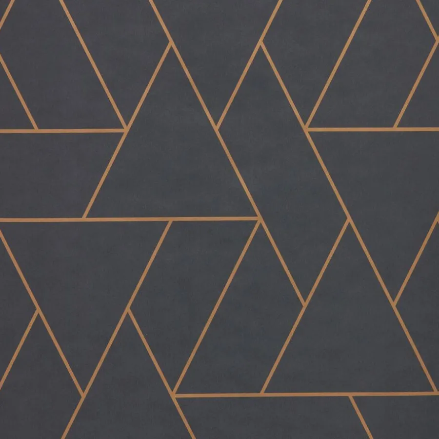 Kwantum Vliesbehang*Behang Ties Antraciet