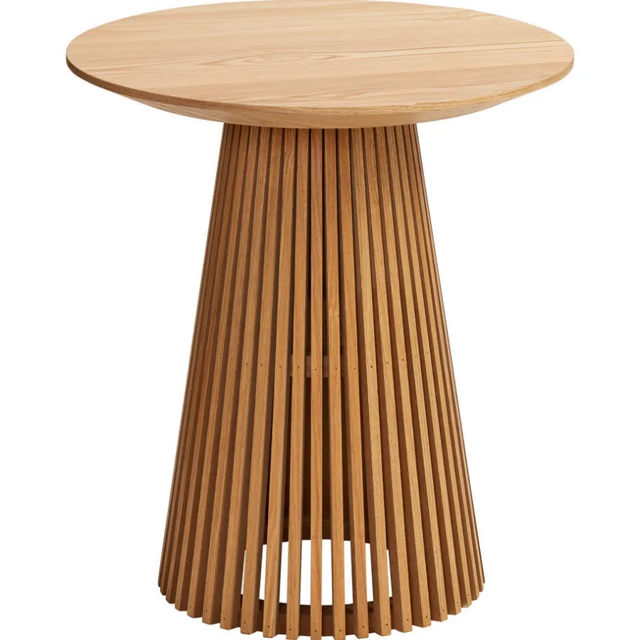 Kwantum Salontafels|Bijzettafels*Bijzettafel Latera Naturel ø 45x50 Cm