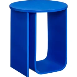Kwantum Bijzettafels*Bijzettafel Lavinio - ø 40cm Blauw