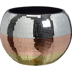 Kwantum Kerstservies|Glazen*Champagnekoeler Disco ⌀25cm Multicolor