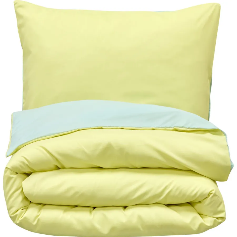 Kwantum Dekbedovertrekken*Dekbedovertrek Aila Geel - 240x220 Cm 240X220CM
