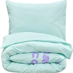 Kwantum Dekbedovertrekken|Beddengoed*Dekbedovertrek Naughty Corner Mint 240x240 Cm 240X240CM