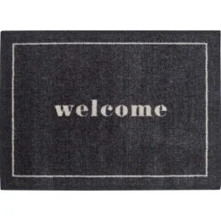 Kwantum Deurmatten*Deurmat Rockton Antraciet