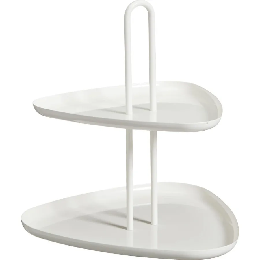 Kwantum Kerstservies|Keukenaccessoires*Etagère Organisch Off-White Offwhite