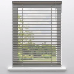 Kwantum Aluminium Jaloezieën|Jaloezieën*Fenstr Aluminium Jaloezie Dane 25mm Taupe