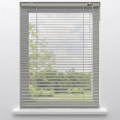 Kwantum Aluminium Jaloezieën|Jaloezieën*Fenstr Aluminium Jaloezie Hedy Beige 25mm