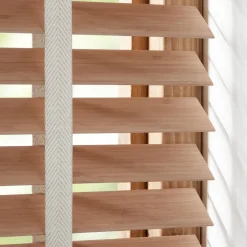 Kwantum Jaloezieën*Fenstr Bamboe Jaloezie Wietze Beige 50mm Naturel