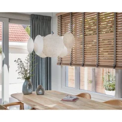 Kwantum Jaloezieën*Fenstr Bamboe Jaloezie Wietze Beige 50mm Naturel