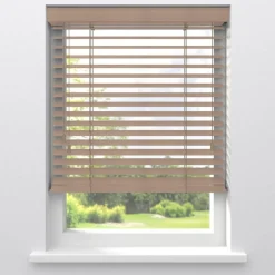 Kwantum Houten Jaloezieën|Jaloezieën*Fenstr Bamboe Jaloezie Xavi 65mm Naturel