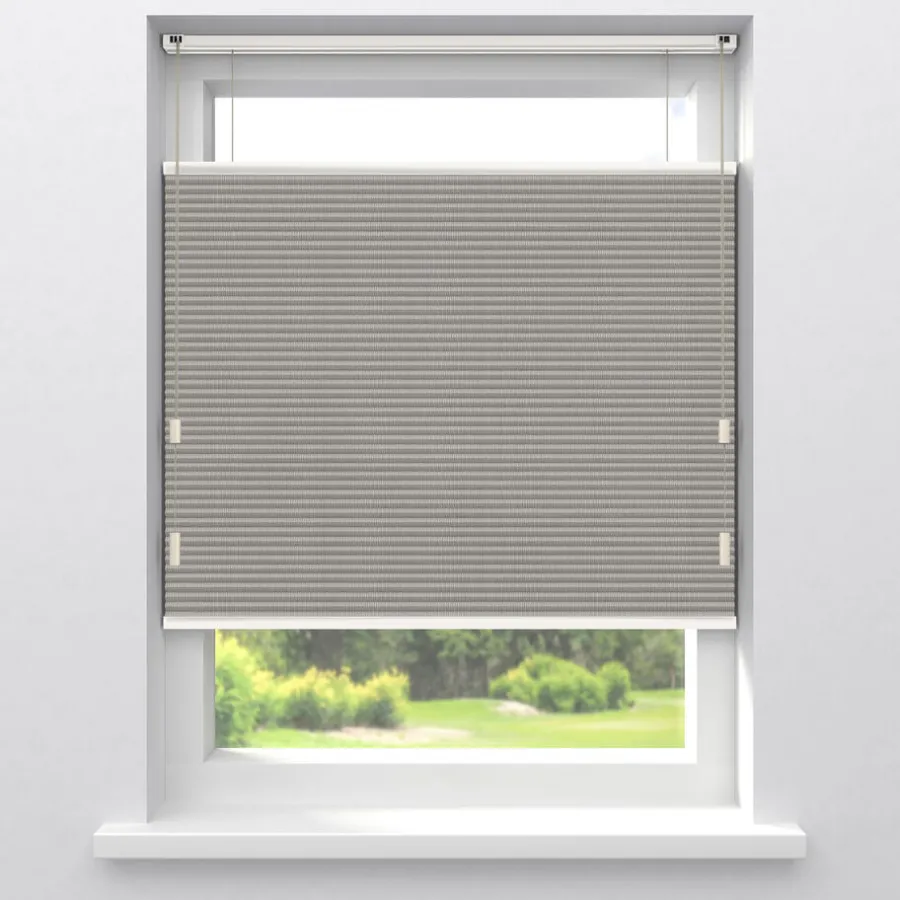 Kwantum Plisségordijnen*Fenstr Dubbel Plisségordijn Elin Verduisterend Zand