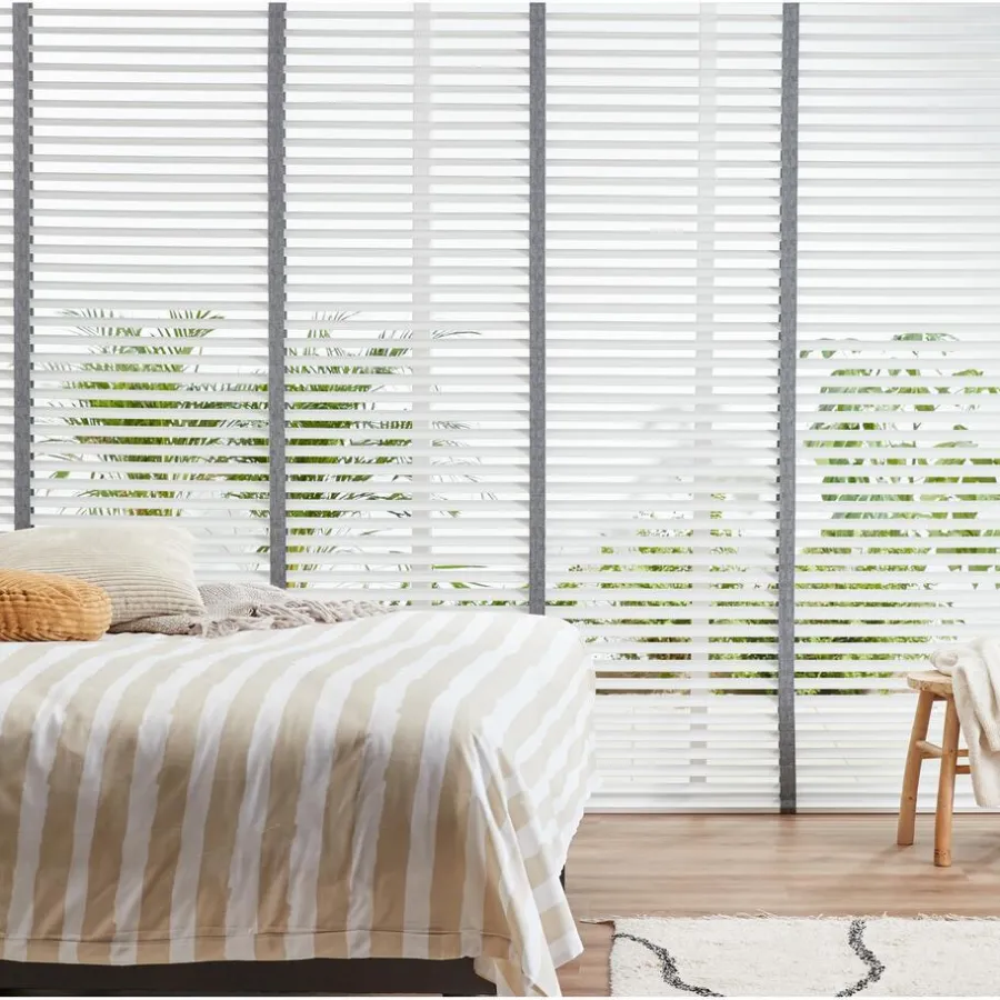 Kwantum Houten Jaloezieën|Jaloezieën*Fenstr Houten Jaloezie Hein 50mm Wit