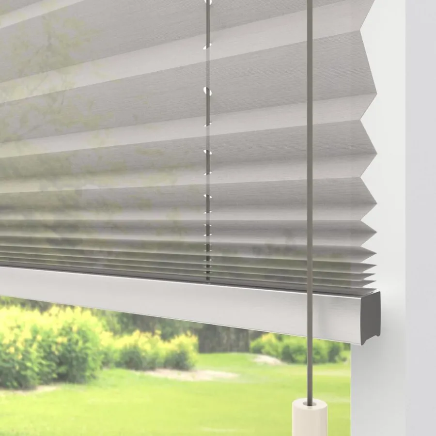 Kwantum Plisségordijnen*Fenstr Plissé Fenna Transparant Zand