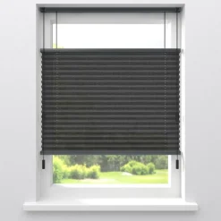 Kwantum Plisségordijnen*Fenstr Plissé Lina Transparant Antraciet