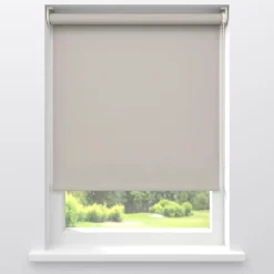 Kwantum Rolgordijnen*Fenstr Rolgordijn Liz Lichtdoorlatend Zand