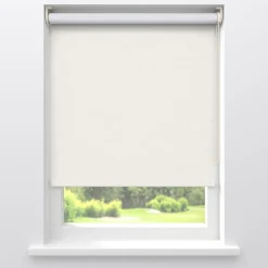 Kwantum Rolgordijnen*Fenstr Rolgordijn Lynn Off-White Verduisterend Offwhite