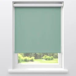 Kwantum Rolgordijnen*Fenstr Rolgordijn Noor Verduisterend LichtGroen