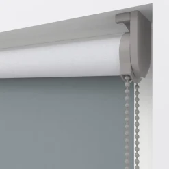 Kwantum Rolgordijnen*Fenstr Rolgordijn Noor Staalgrijs Verduisterend Mid.Grijs