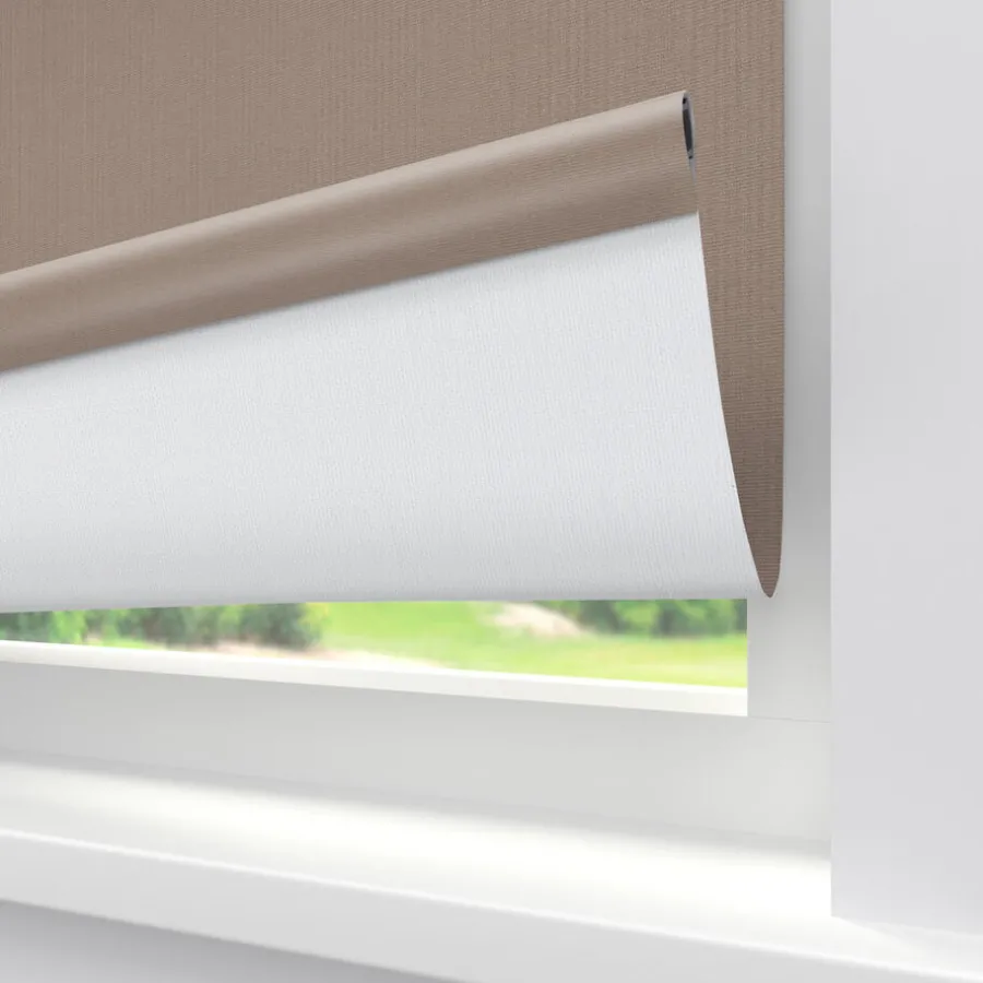 Kwantum Rolgordijnen*Fenstr Rolgordijn Noor Verduisterend Taupe