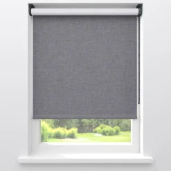 Kwantum Rolgordijnen*Fenstr Rolgordijn Sara Verduisterend Grijs