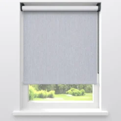Kwantum Rolgordijnen*Fenstr Rolgordijn Sara Verduisterend LichtGrijs