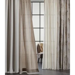 Kwantum Vouwgordijnen|Gordijnen*Gordijn Bibe Naturel