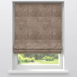 Kwantum Vouwgordijnen|Gordijnen*Gordijn Cleo Bruin