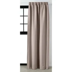 Kwantum Vouwgordijnen|Gordijnen*Gordijn Debbie Bruin LichtBruin