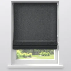 Kwantum Vouwgordijnen|Gordijnen*Gordijn Karlijn Antraciet