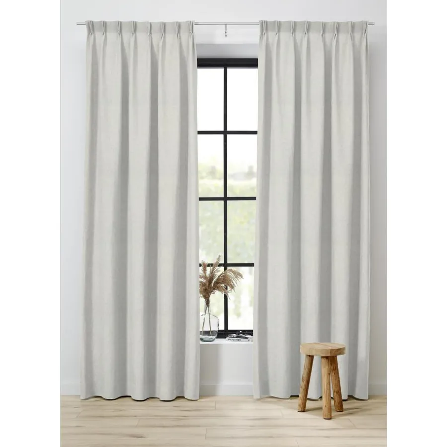 Kwantum Vouwgordijnen|Gordijnen*Gordijn Koen Off-White Offwhite