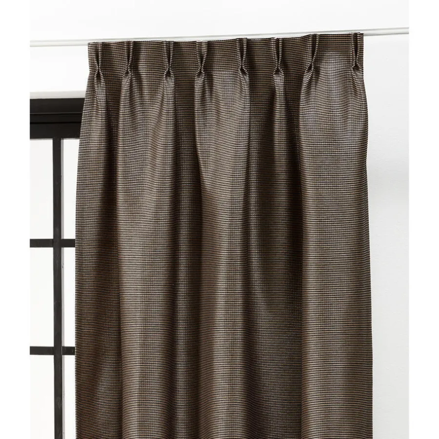 Kwantum Vouwgordijnen|Gordijnen*Gordijn Linda Zwart Goud