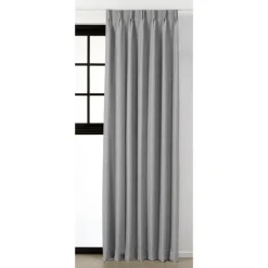 Kwantum Vouwgordijnen|Gordijnen*Gordijn Loek Licht Grijs