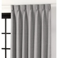 Kwantum Vouwgordijnen|Gordijnen*Gordijn Loek Licht Grijs