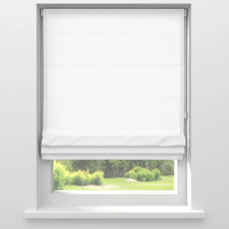 Kwantum Vouwgordijnen|Gordijnen*Gordijn Loek Wit