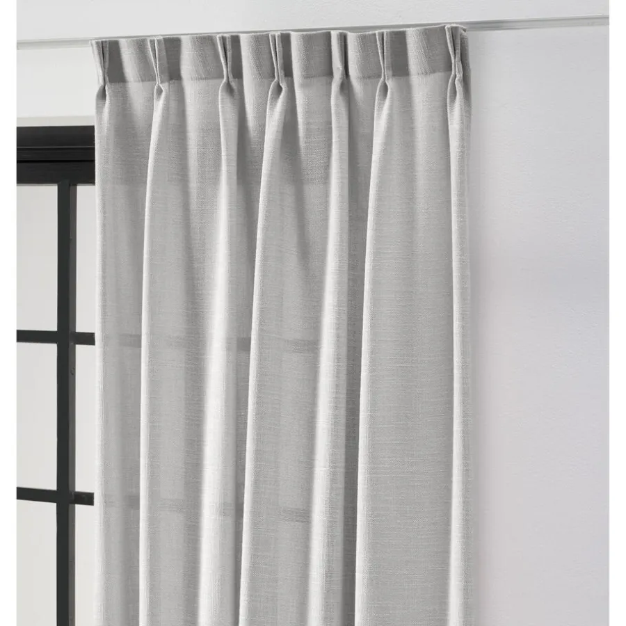 Kwantum Vouwgordijnen|Gordijnen*Gordijn Loua Grijs