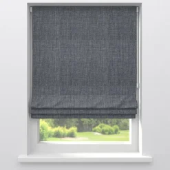 Kwantum Vouwgordijnen|Gordijnen*Gordijn Maan Donkergrijs Dr.Grijs